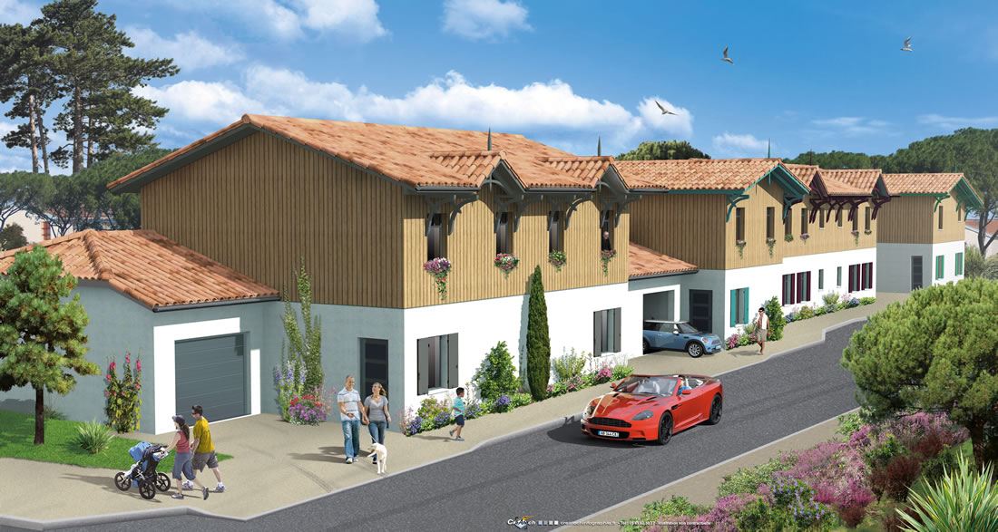 Six Villas 3 chambres T4 avec garage, proximité de tous commerces Andernos-les-Bains 33 Gironde Nouvelle Aquitaine